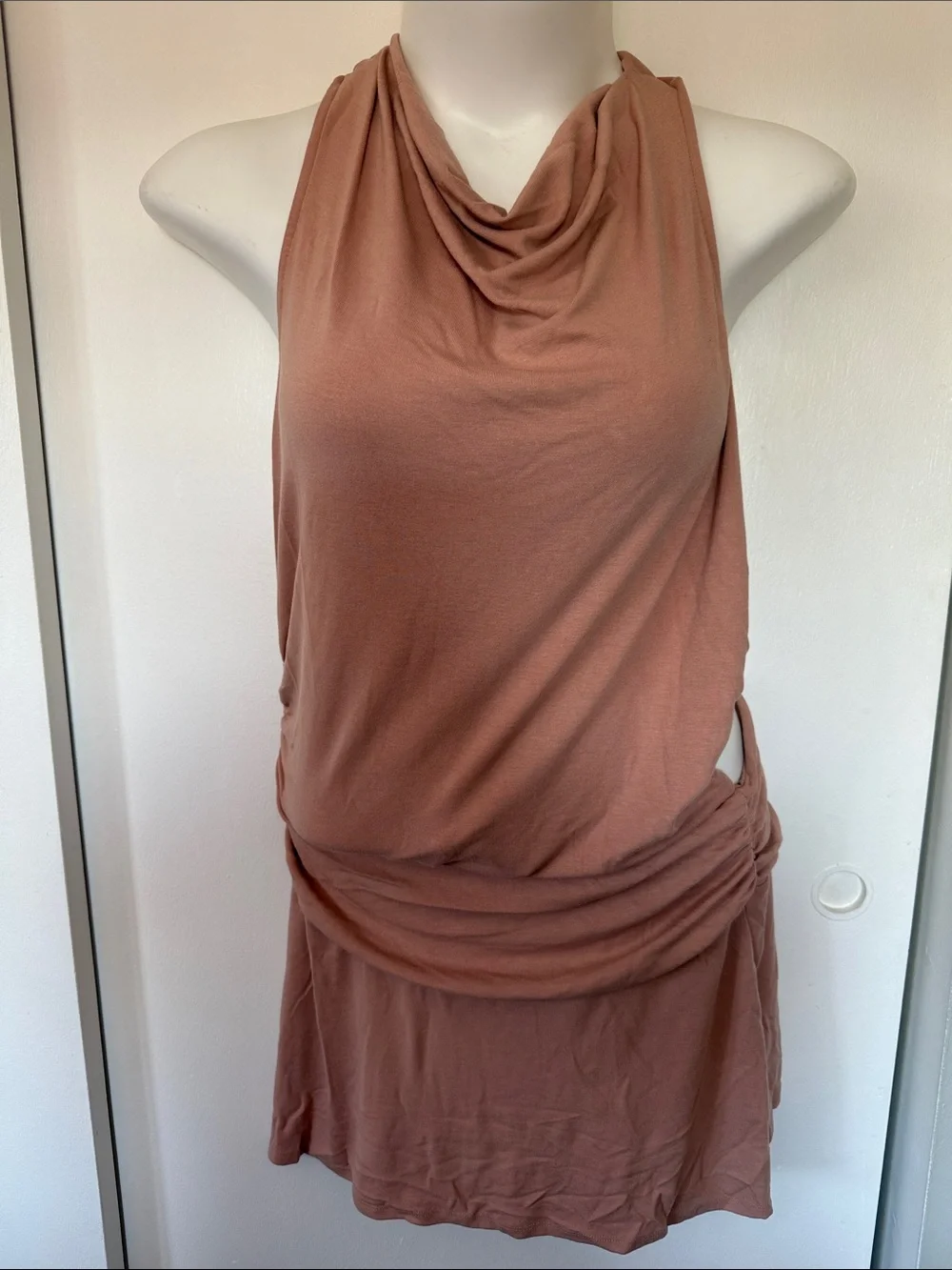 Free People Valerie Halter Backless Dress in Tuscany Size XL NEW - Picture 2 of 9